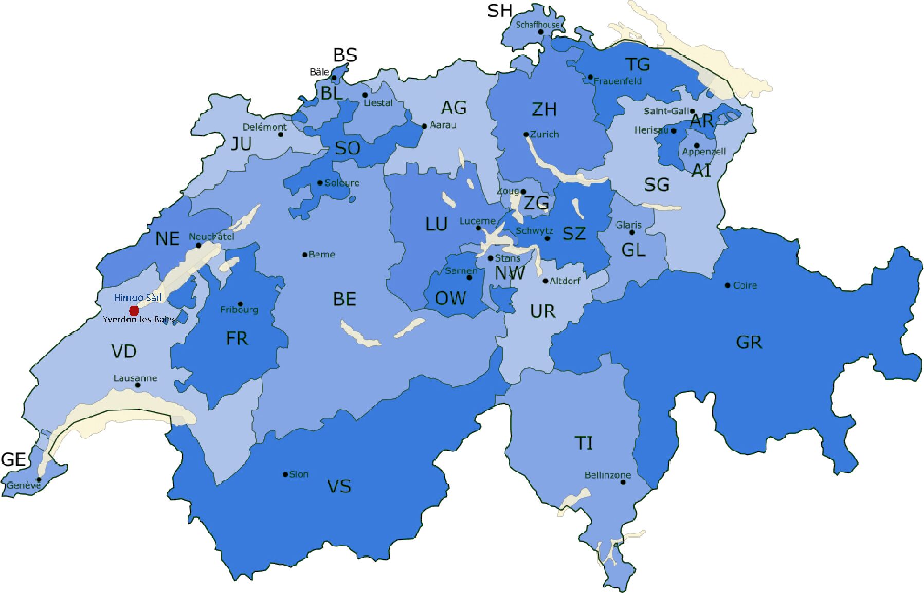 Switzerland_Cantons_Map_with_Names_and_Capitals_(french) Avantages de faire appel à un déménageur local