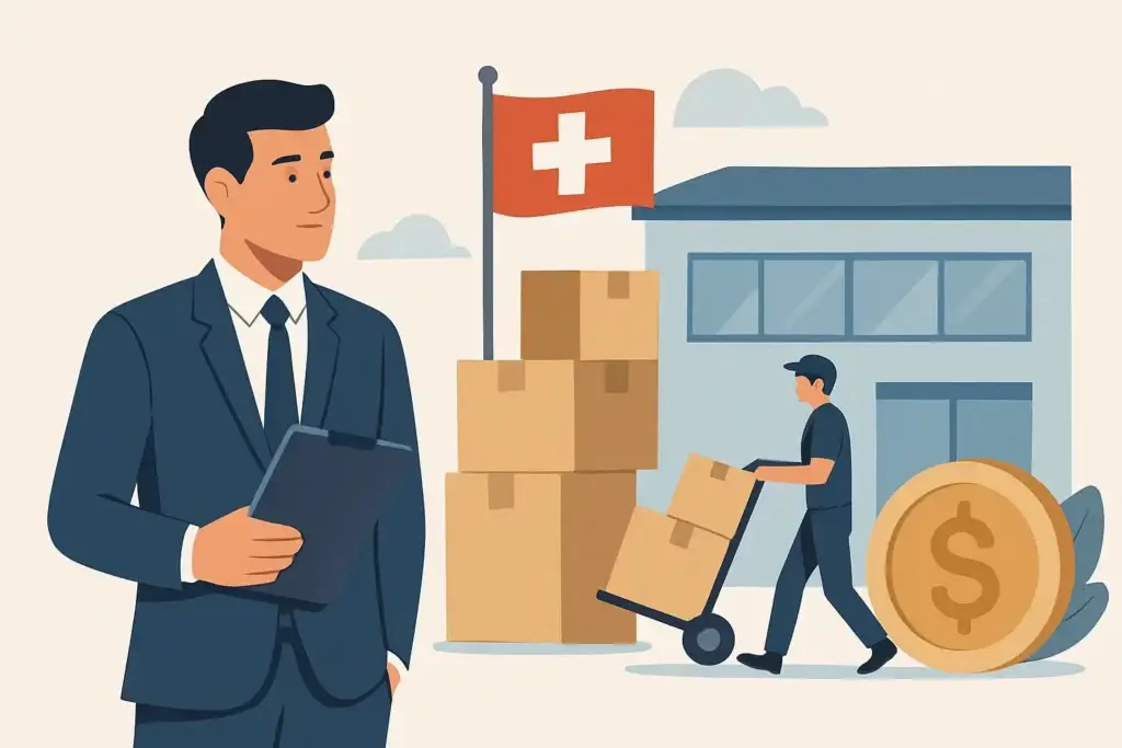 Déménagement clé en main en Suisse: ce que vous payez