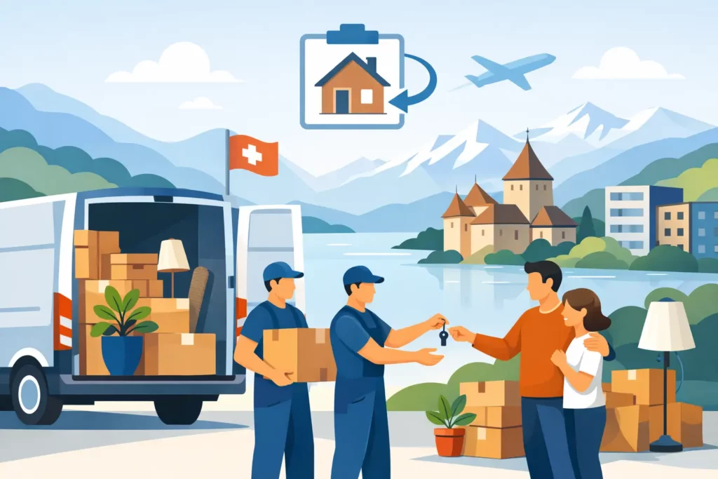 Déménagement clé en main en Suisse romande