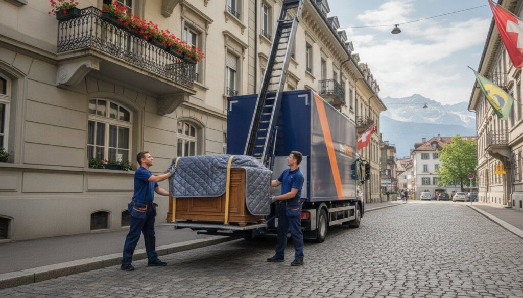 Transport de meubles en Suisse : Guide expert pour une protection et une logistique optimales en 2026