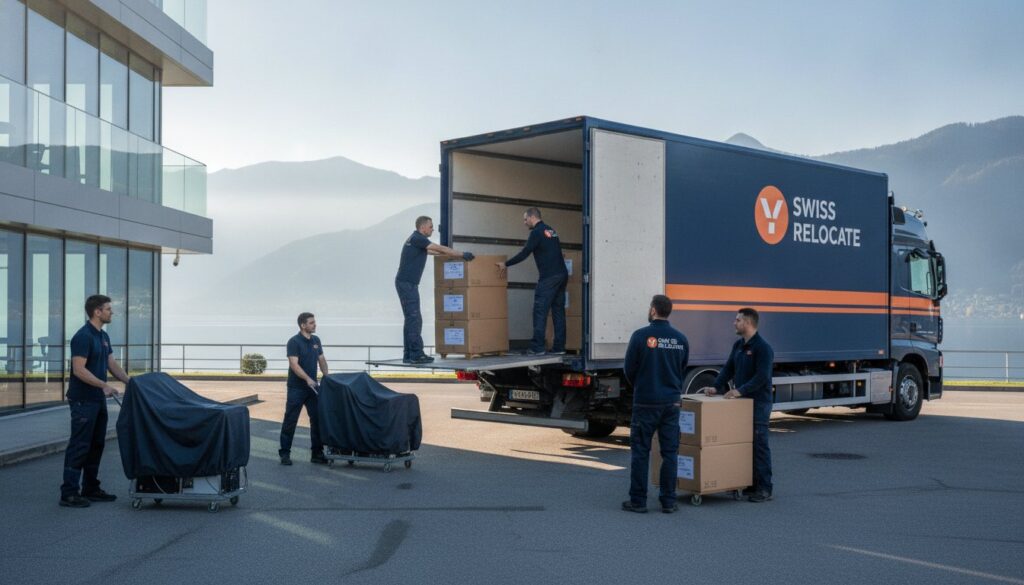 Déménagement d'entreprise à Yverdon : Sécurisez votre transfert logistique