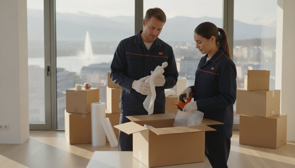 Service d’emballage et cartons de déménagement : Le guide de l’expert en Suisse (2026)