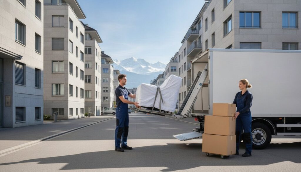Vider un appartement en Suisse : Guide complet 2026 pour un débarras serein