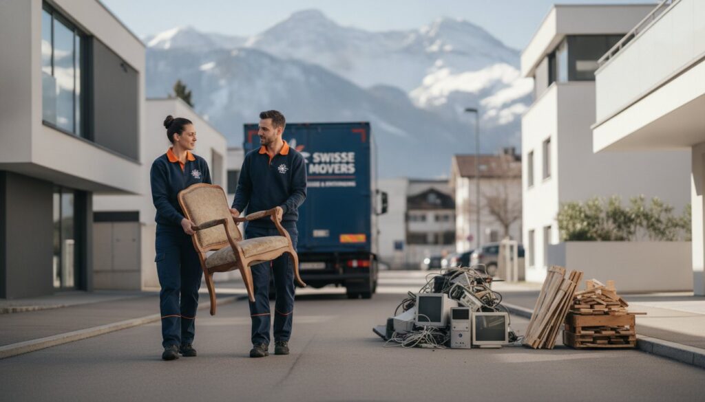 Évacuation des encombrants : Guide pour un débarras responsable en Suisse en 2026