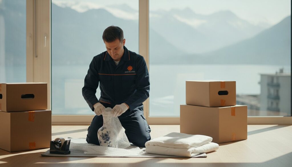 Service d'emballage pour déménagement en Suisse : protégez vos biens avec expertise